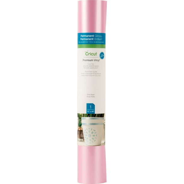 Cricut Permanent Vinyl 12/"X48/" Roll-Pink Pearl